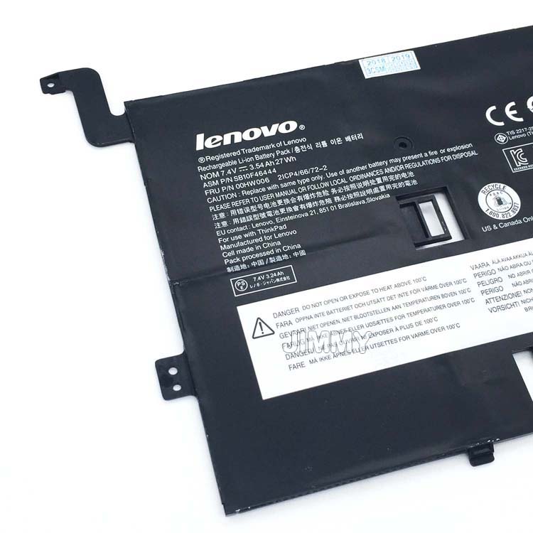 LENOVO 00HW006 batería