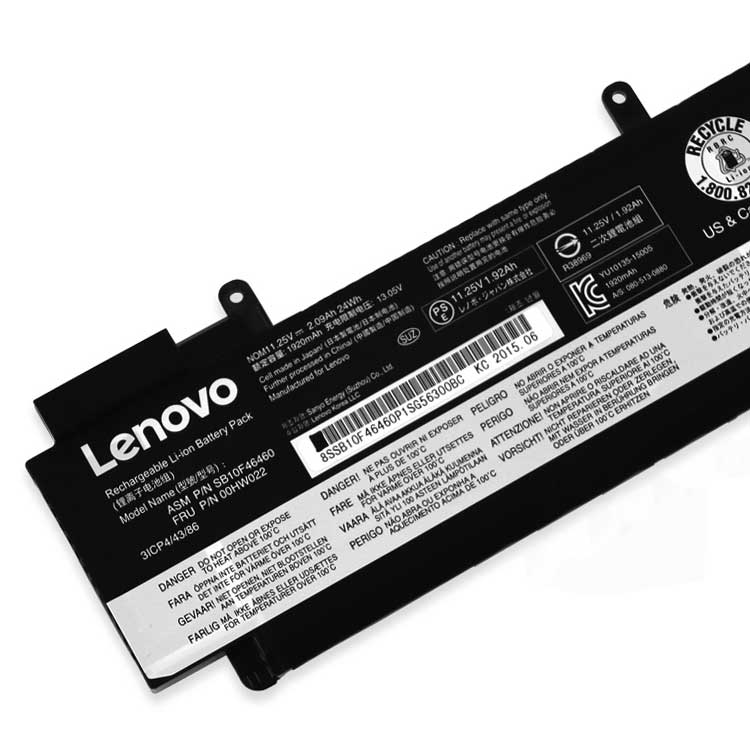 LENOVO SB10F46474 batería