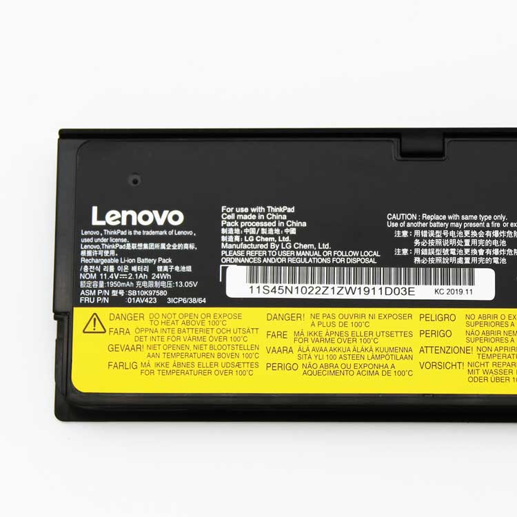 Lenovo ThinkPad P52 batería