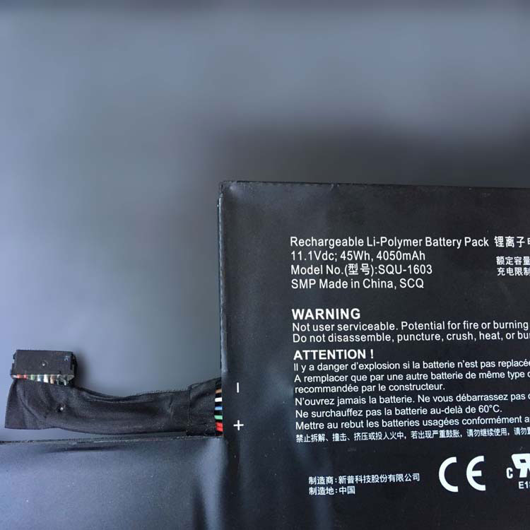 Founder Hasee SQU-1603 batería